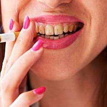 Cómo daña el tabaco y el alcohol tus dientes