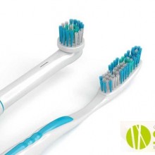 La forma correcta de usar un cepillo de dientes eléctrico (Parte 2)